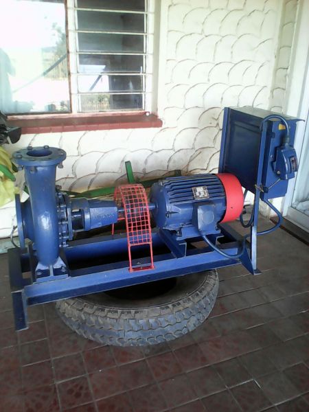 WATER PUMP with 25hp RELMO electric motor for sale.
