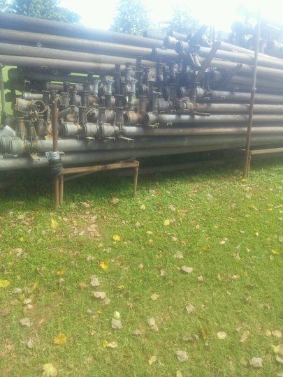 80 pairs 3inch irrigation pipes for sale